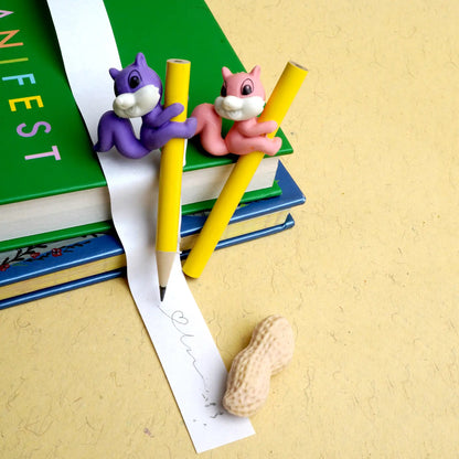 Cute Monkey And Banana Eraser Set – Fun And Playful Stationery For Kids