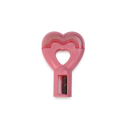 Heart Shaped 2-in-1 Sharpner And Eraser- Cute And Functional Stationery For Kids