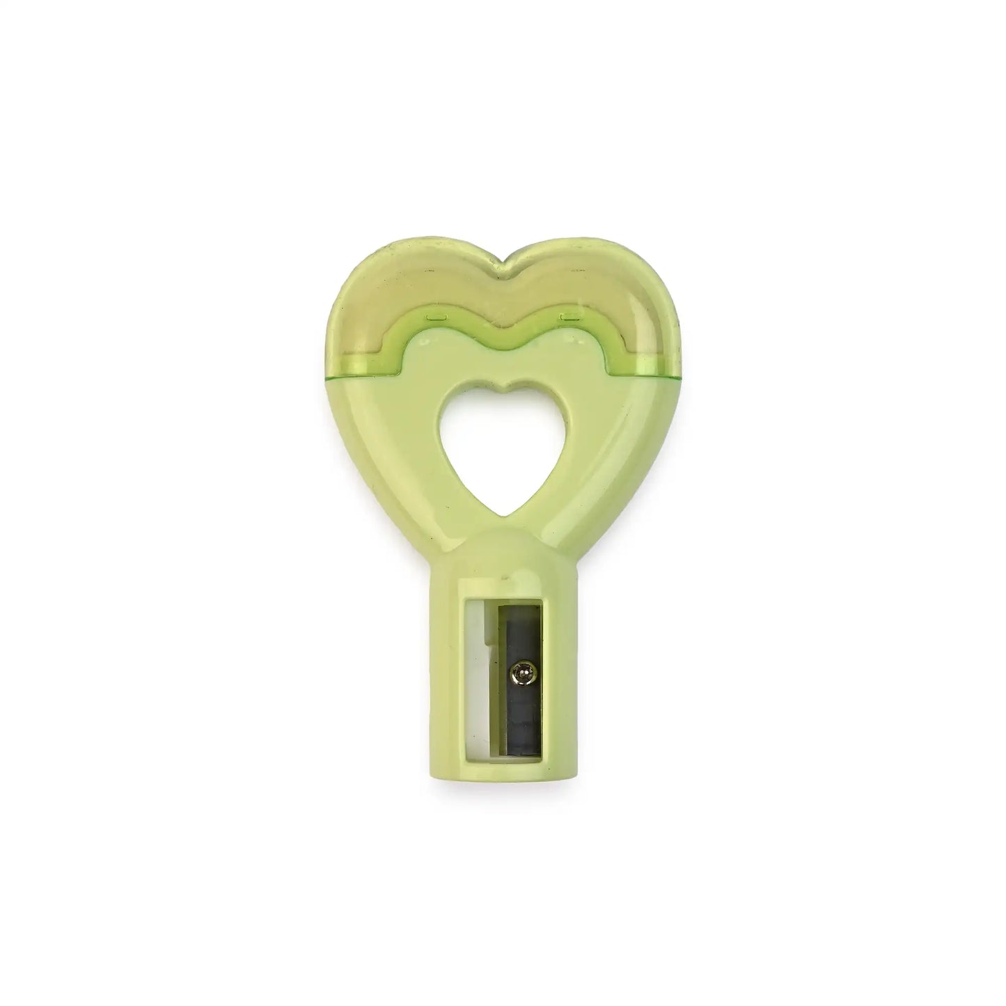 Heart Shaped 2-in-1 Sharpner And Eraser- Cute And Functional Stationery For Kids