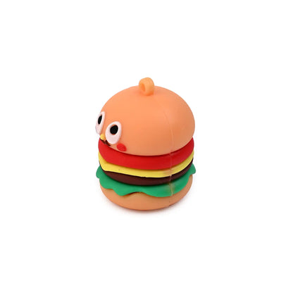 Burger Shaped Sharpner- Fun And Unique Stationery For Kids And Students