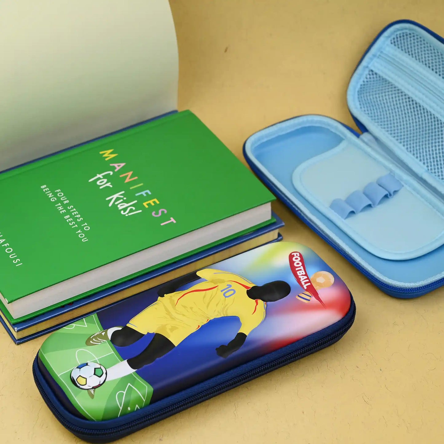 3d Football Theme Pencil Box – Spacious And Sporty